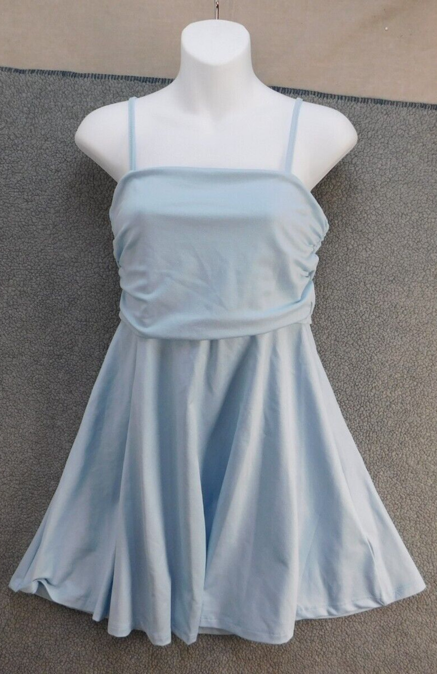 Pamela x NAKD Reborn Women's S Babydoll Blue Midi Dress